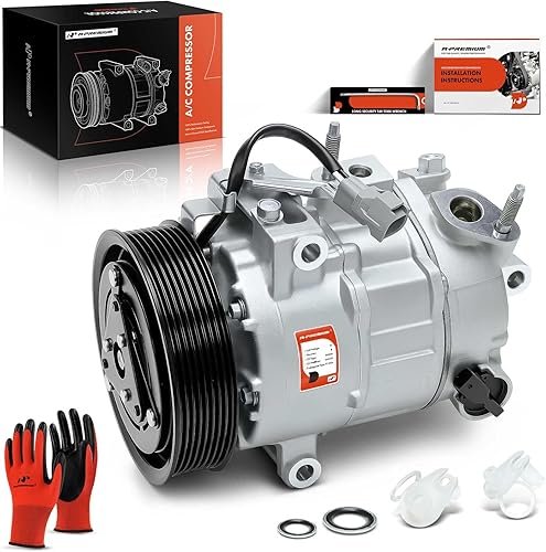 A-Premium Compresor de A/C con embrague compatible con Ram 1500 5.7L 2019-2024