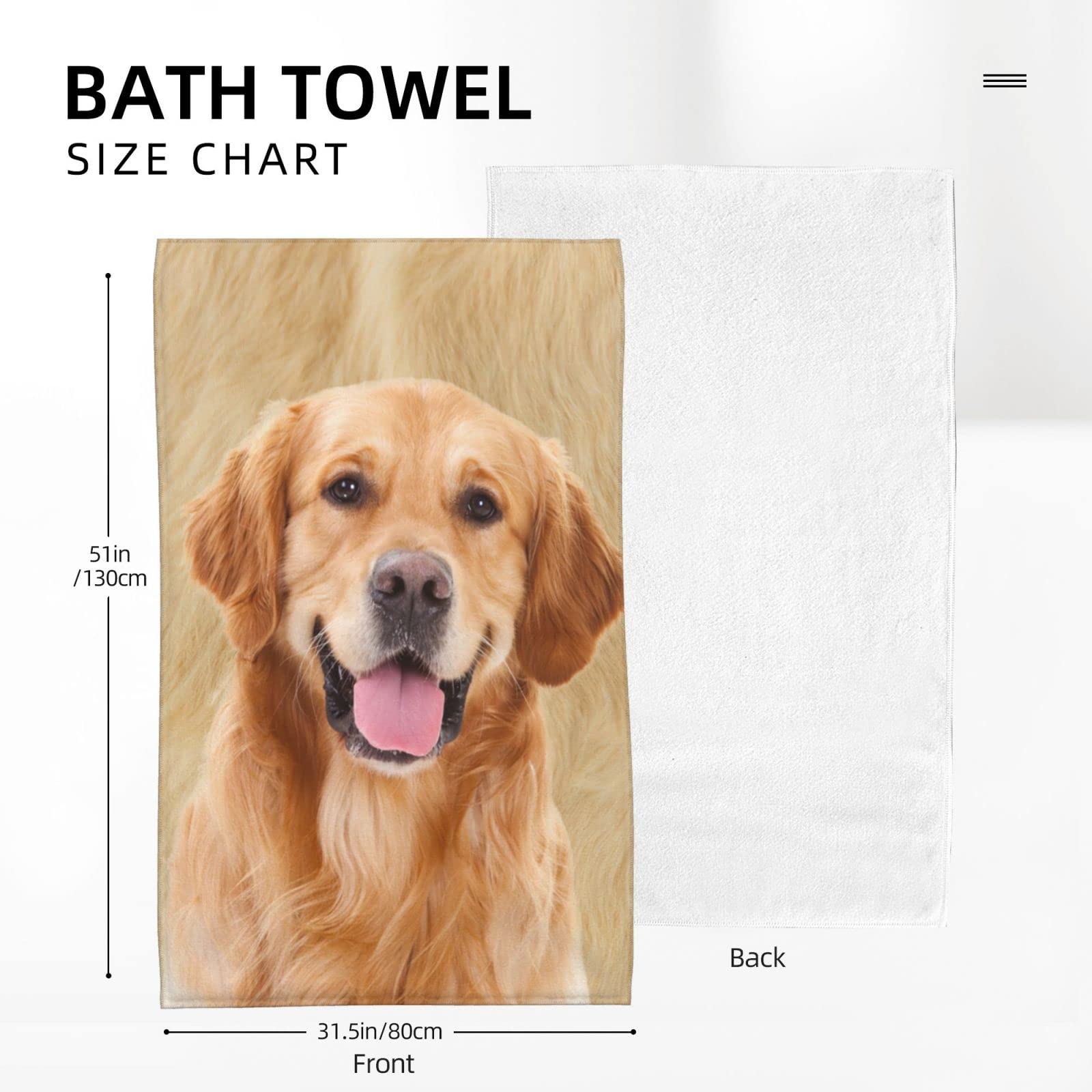 SKT T1 Funny Dogs At The Beach Microfiber Towel - Oversized 51.2"x31.5" Quick Dry Sandproof Beach Towel For Pool, Swim, Travel