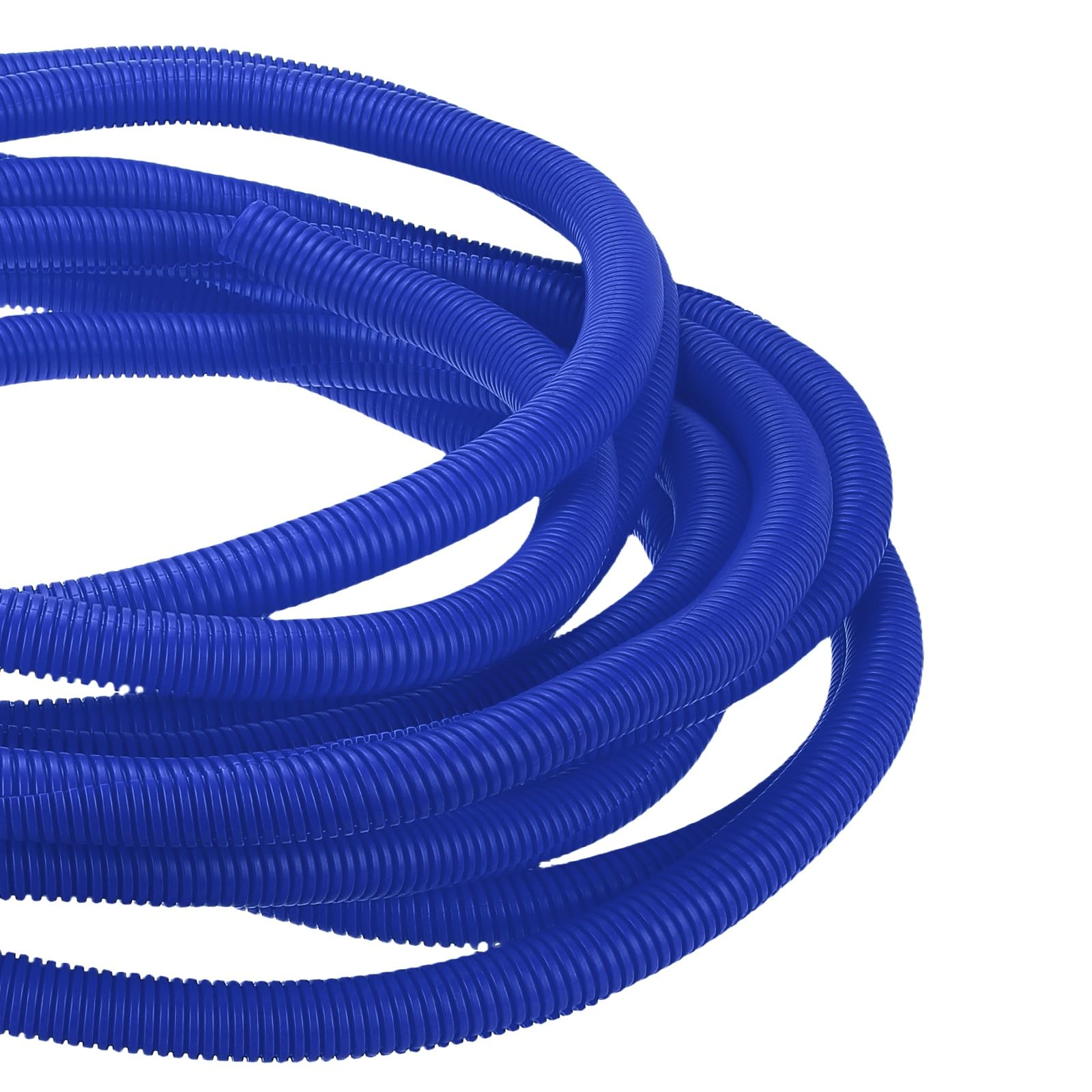 DMiotech 50ft Wire Loom Split Tubing 1 Inch(25.4mm) ID Blue