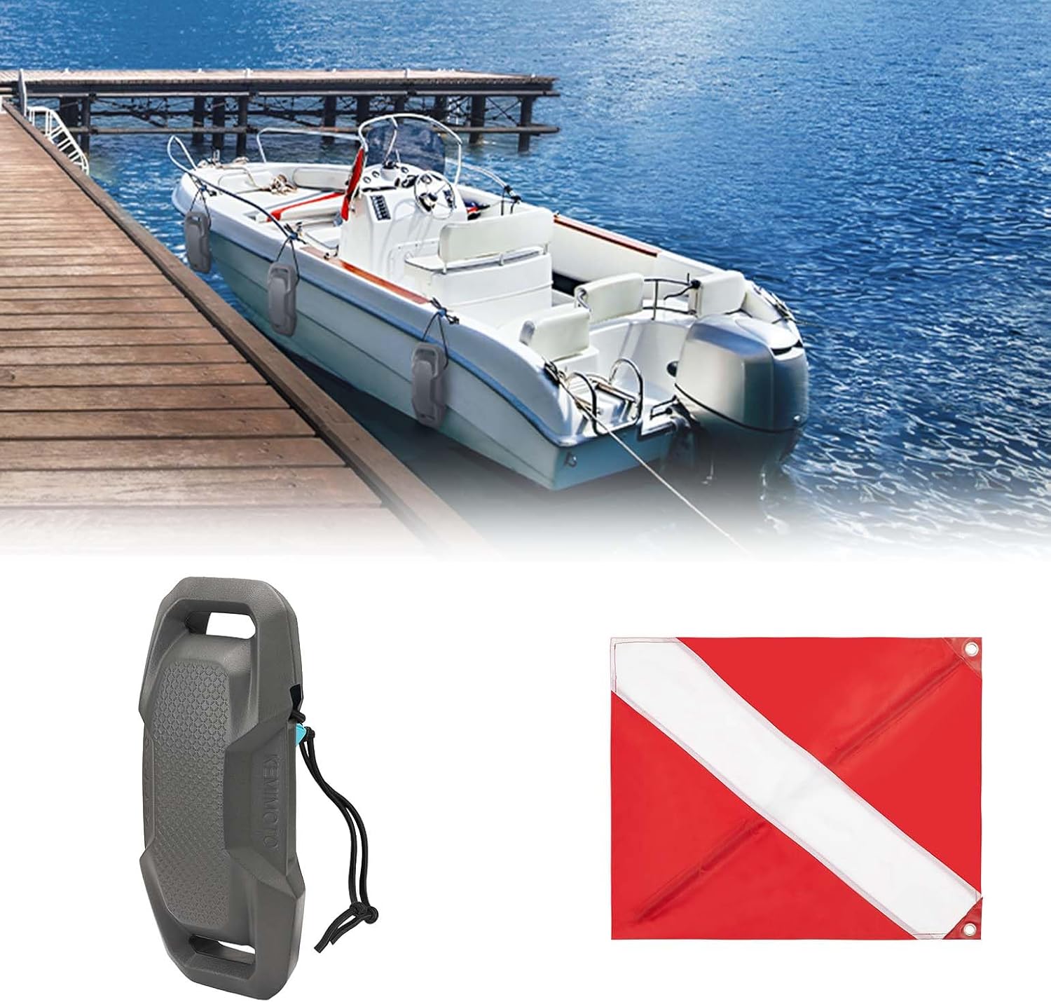 KEMIMOTO Boat Fenders and Dive Flag