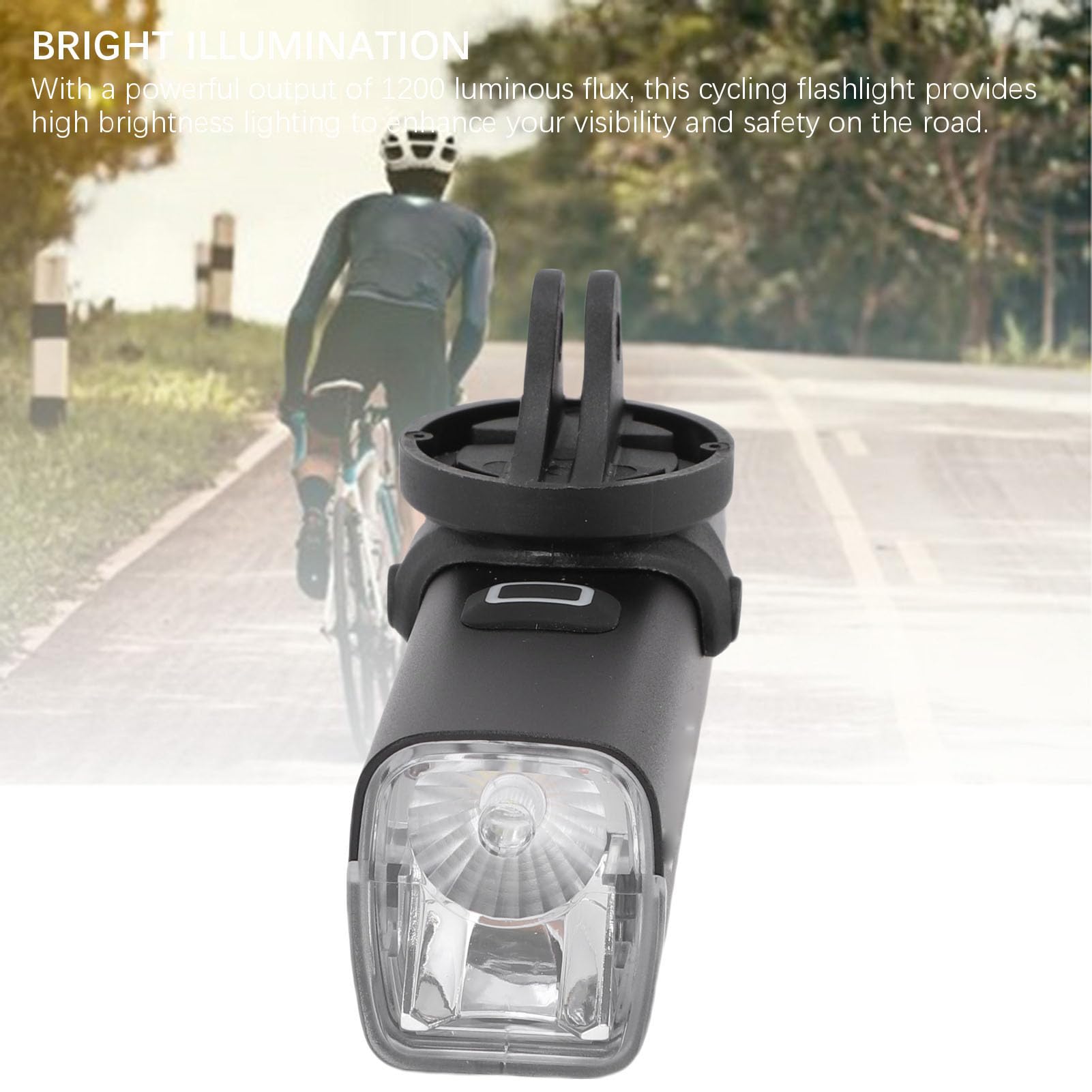 Sonew Lampe de Vélo Avant 1200, éclairage Double Faisceau, pour Cyclisme