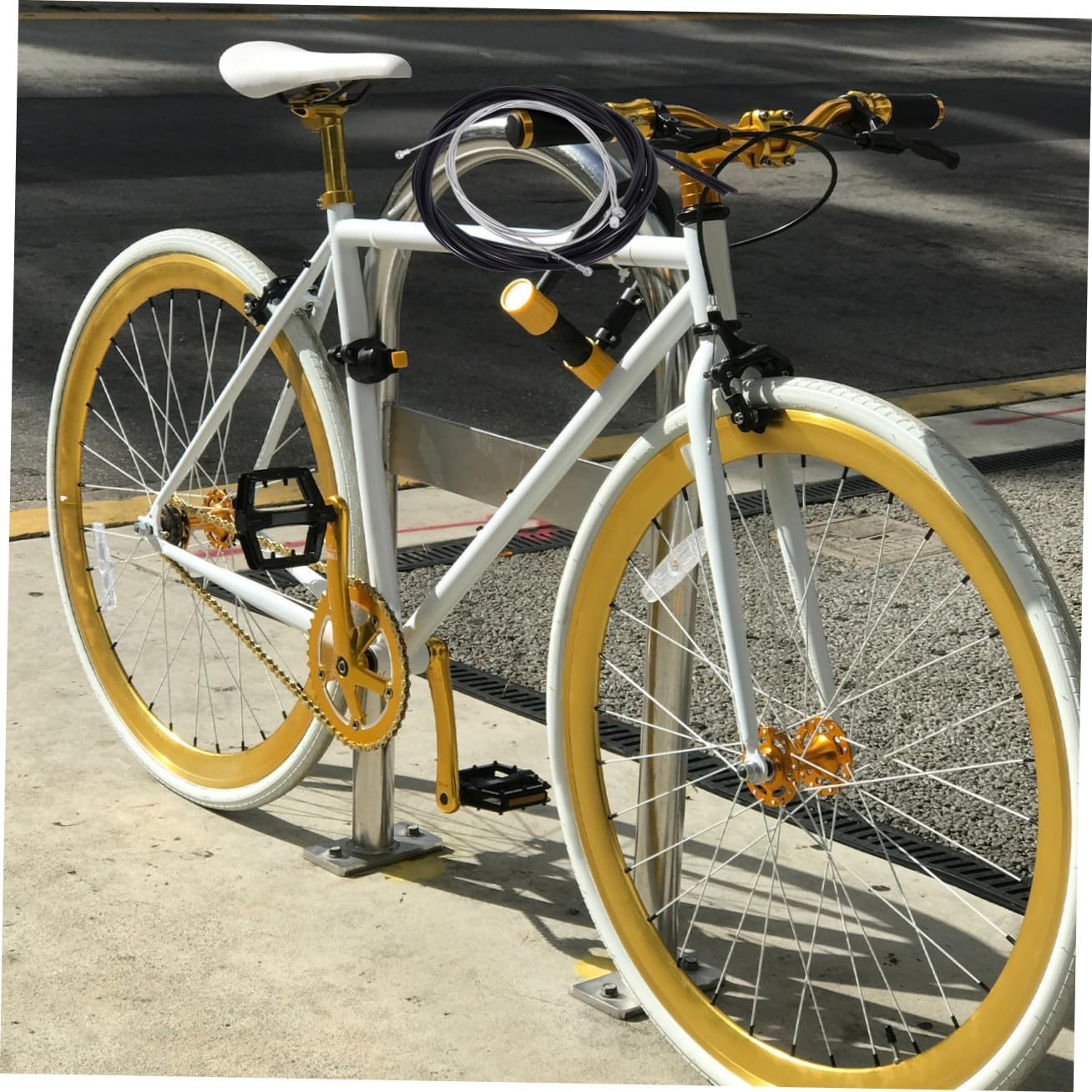 YARNOW Universal Bike Inner Brake Cable Housing Kit Bike Brake Cable Bike Shifter Cable Transmission Line Bicycles Cables Brake Cable Kit