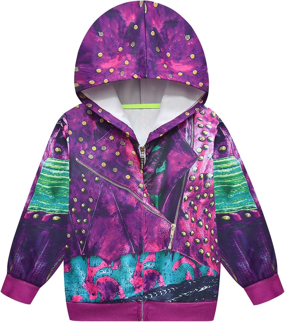 Girls Hoodie Sweatshirt Children Coat Cartoon Outwear Jacket