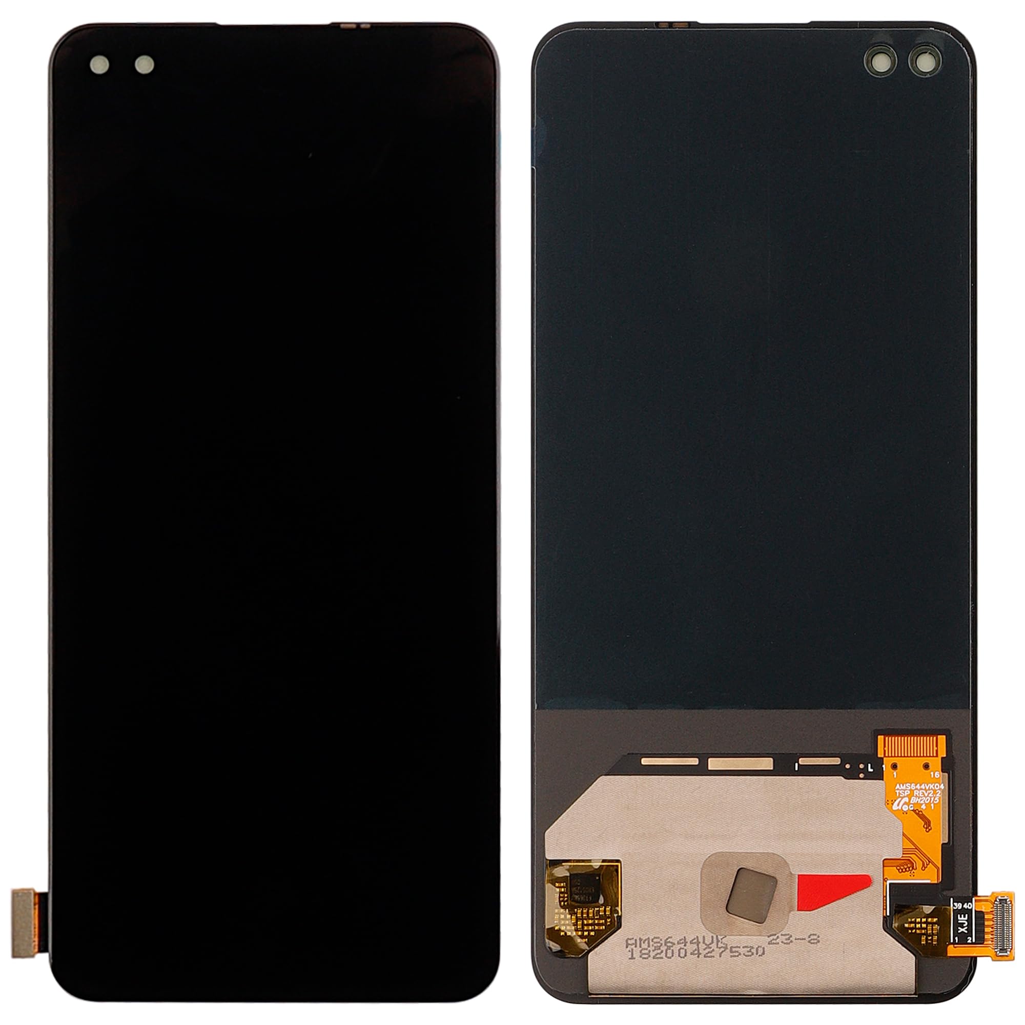 Display OLED compatibile con 1+ Nord & 1+ Nord (5G) & 1+ 8 Nord 5G & 1+ Z LCD Display Touchscreen Digitizer Assembly Vetro con kit di strumenti di riparazione aggiornato
