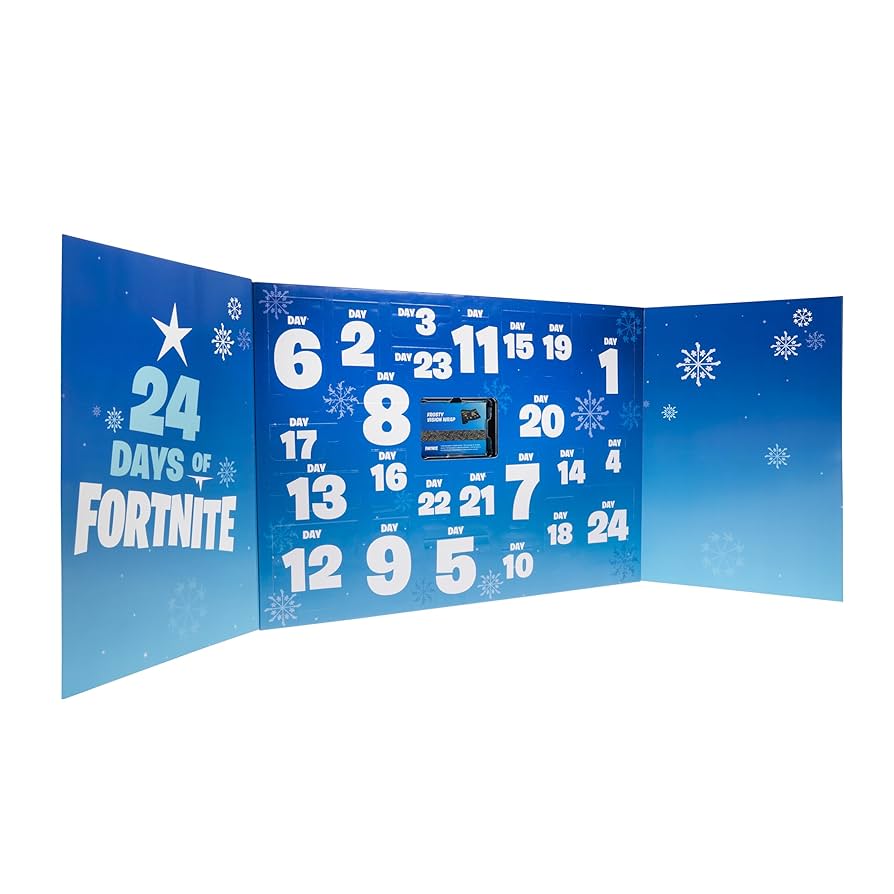 Fortnite 24 Days of Winterfest Advent Calendar - 4-Inch