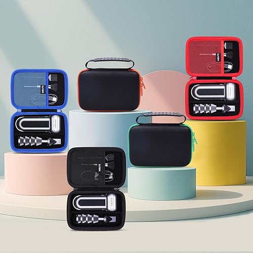 Miniatura 7 de LTGEM - Funda de aire compatible con WOLFBOX MF100  MF200 plumero de aire eléctrico y plumeros de aire comprimido, color negro (solo funda)