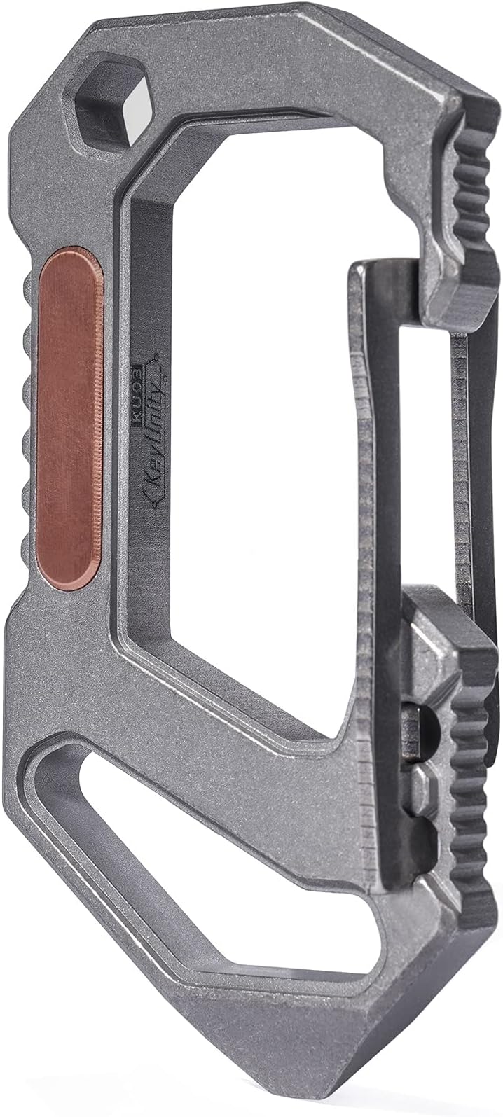 Amazon.co.jp KeyUnity KU06 Multi Tool Keychain, Titanium Keyholder