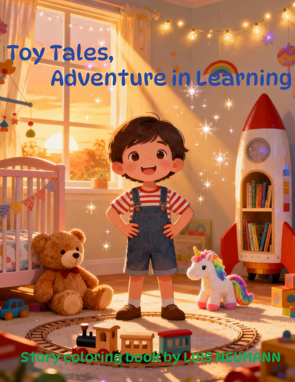 Toy Tales: Adventures in Learning: Engaging Short Stories With Coloring Page That Teach Valuable Lessons (The Cozy Bedtime Collection for kids)