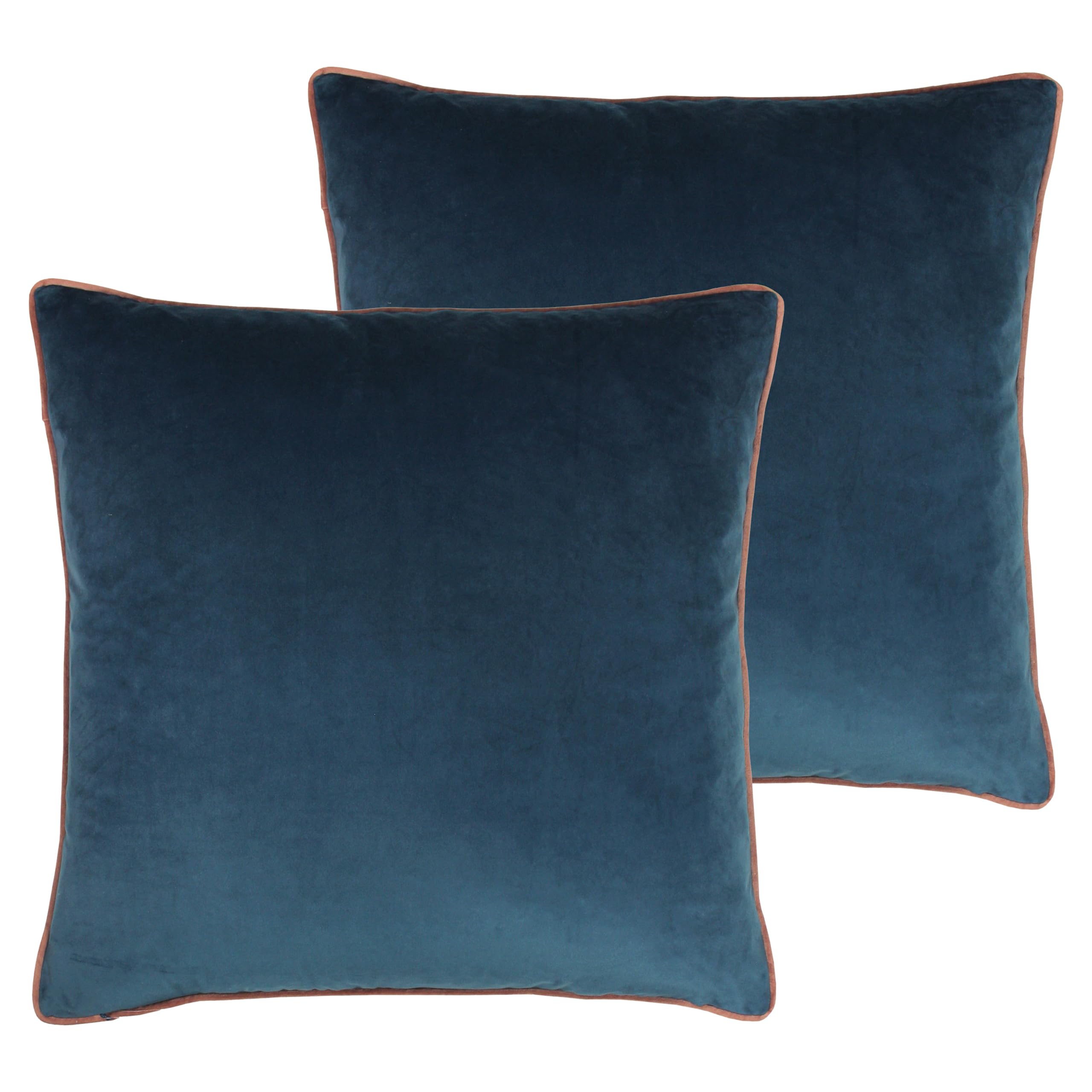 Paoletti Meridian Feather Filled Cushions Twin Pack