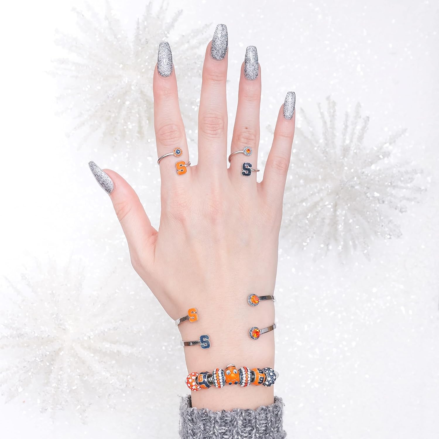 Stone Armory Syracuse Orange Bangle Bracelet | Syracuse University Jewelry