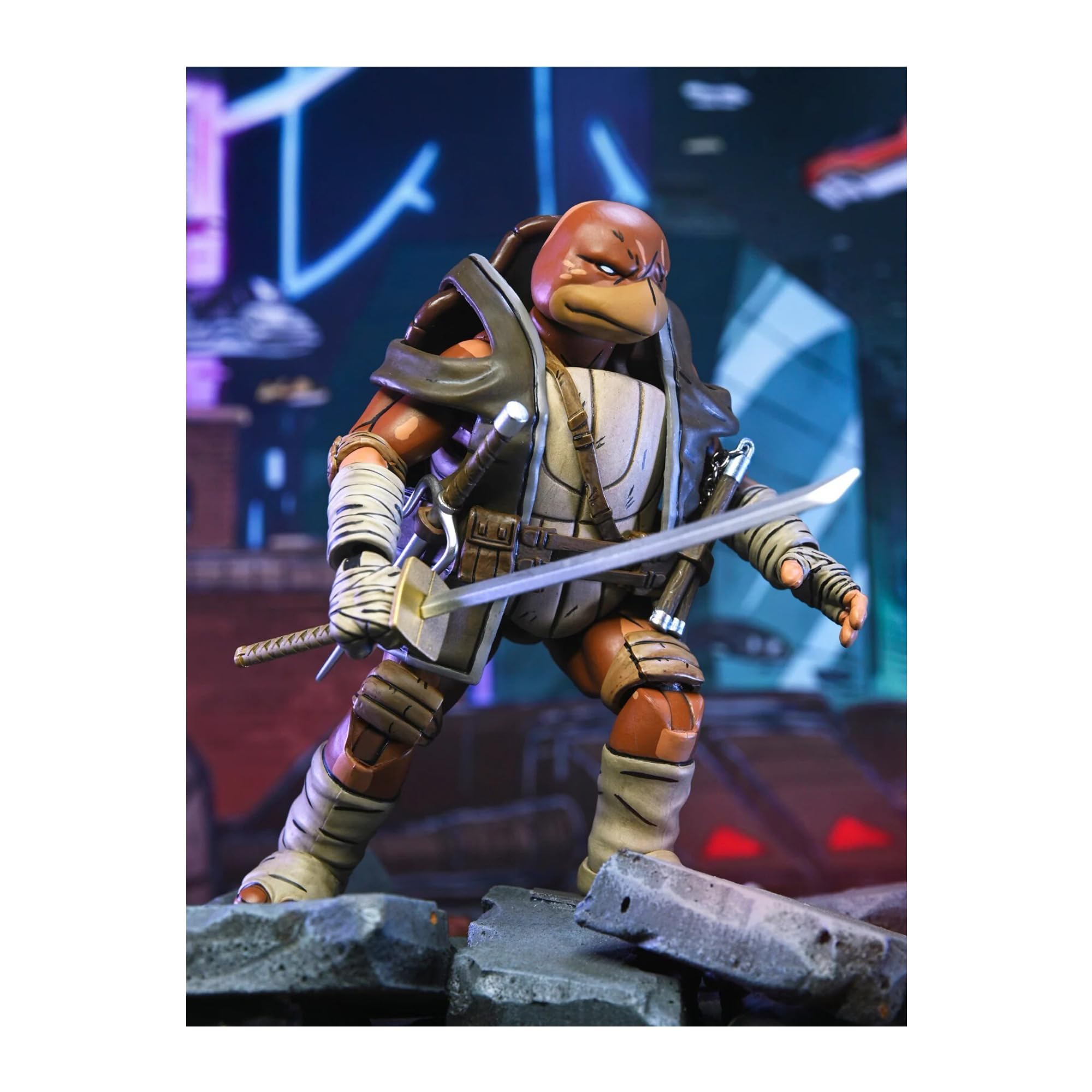 Teenage Mutant Ninja Turtles Ultimate Moja (The Last Ronin) Figura de acción de 7 pulgadas