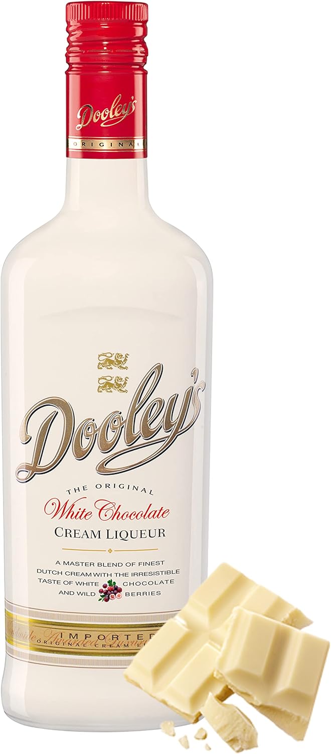 Dooleys White Chocolate Cream Liqueur, Chocolate Vodka Liqueur, 70 cl