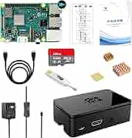 Raspberry Pi 3 Model B本体（SDカード32GB、ケース付） Amazon.com: STEADYGAMER - 32GB Raspberry Pi Preloaded