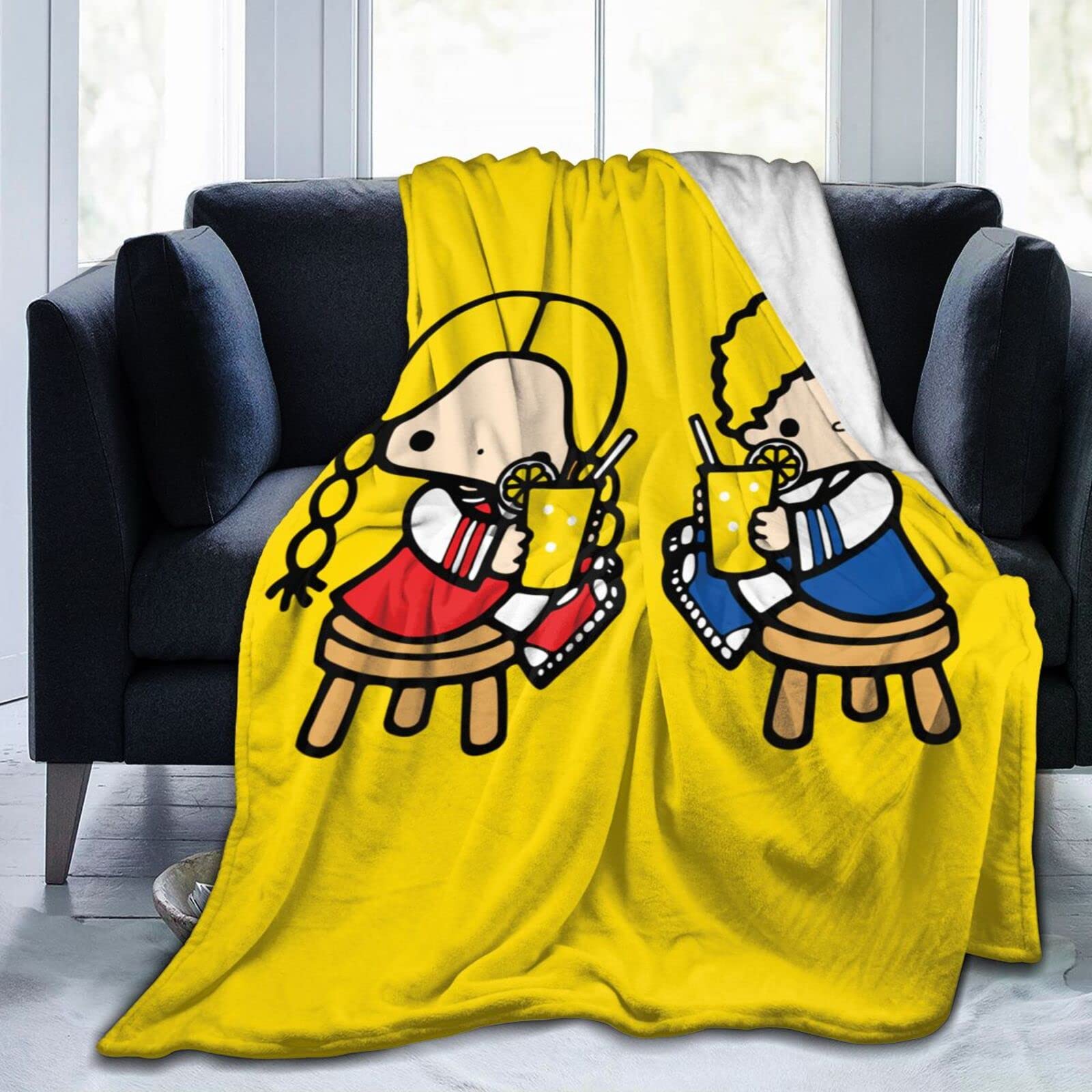 Amazon｜毛布 パティ ジミー (3) アニメ 軽量 ブランケット フランネル