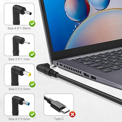 Miniatura 7 de 65W 45W 33W Charger Compatible with Asus Laptop