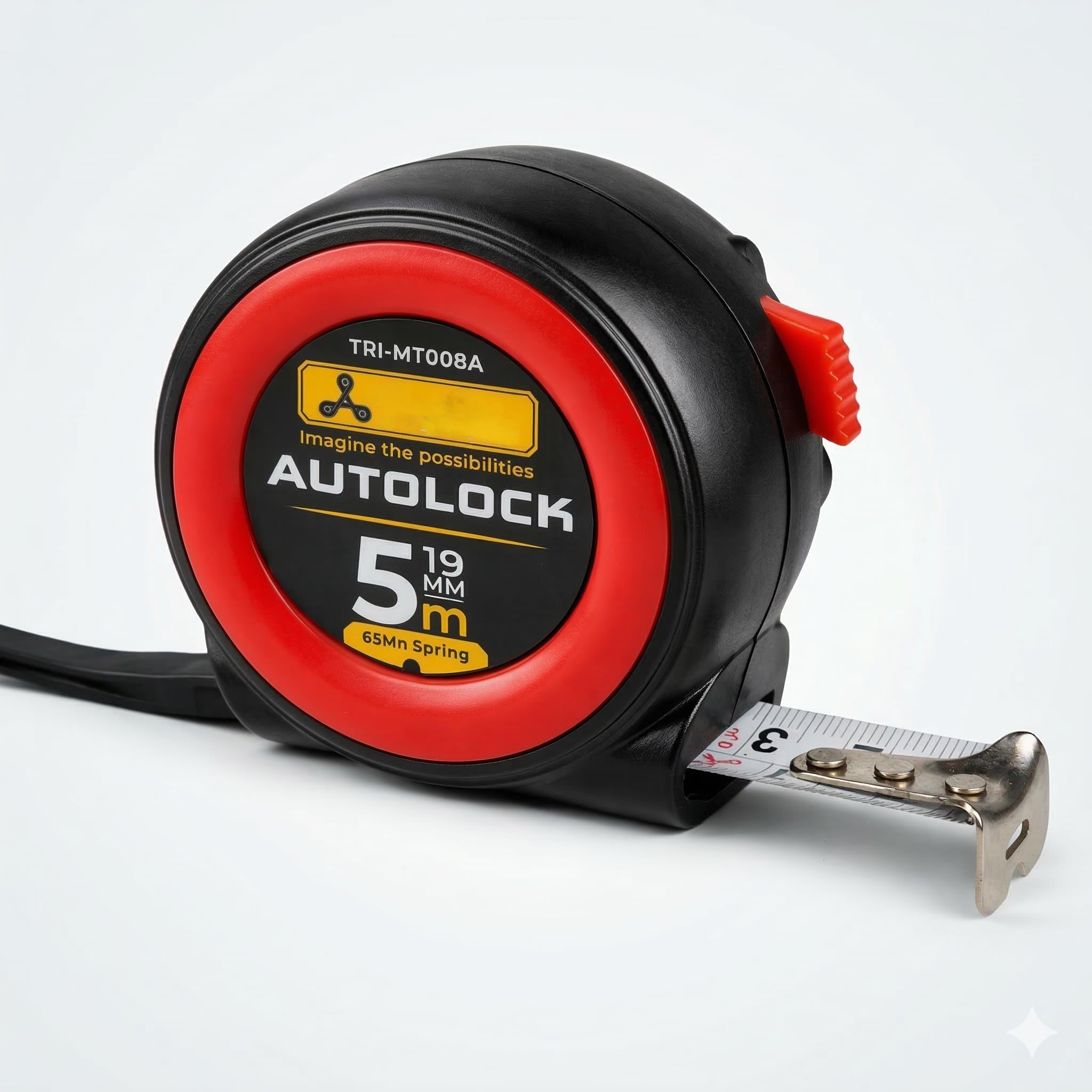 5 Meter Auto Lock Measuring Tape – Heavy Duty Retractable Tape Measure with Inch/Metric Scale, Hook & Push Button Lock – Best for Construction, Engineering & DIY (5 Mtr/16 Ft)-picture-32