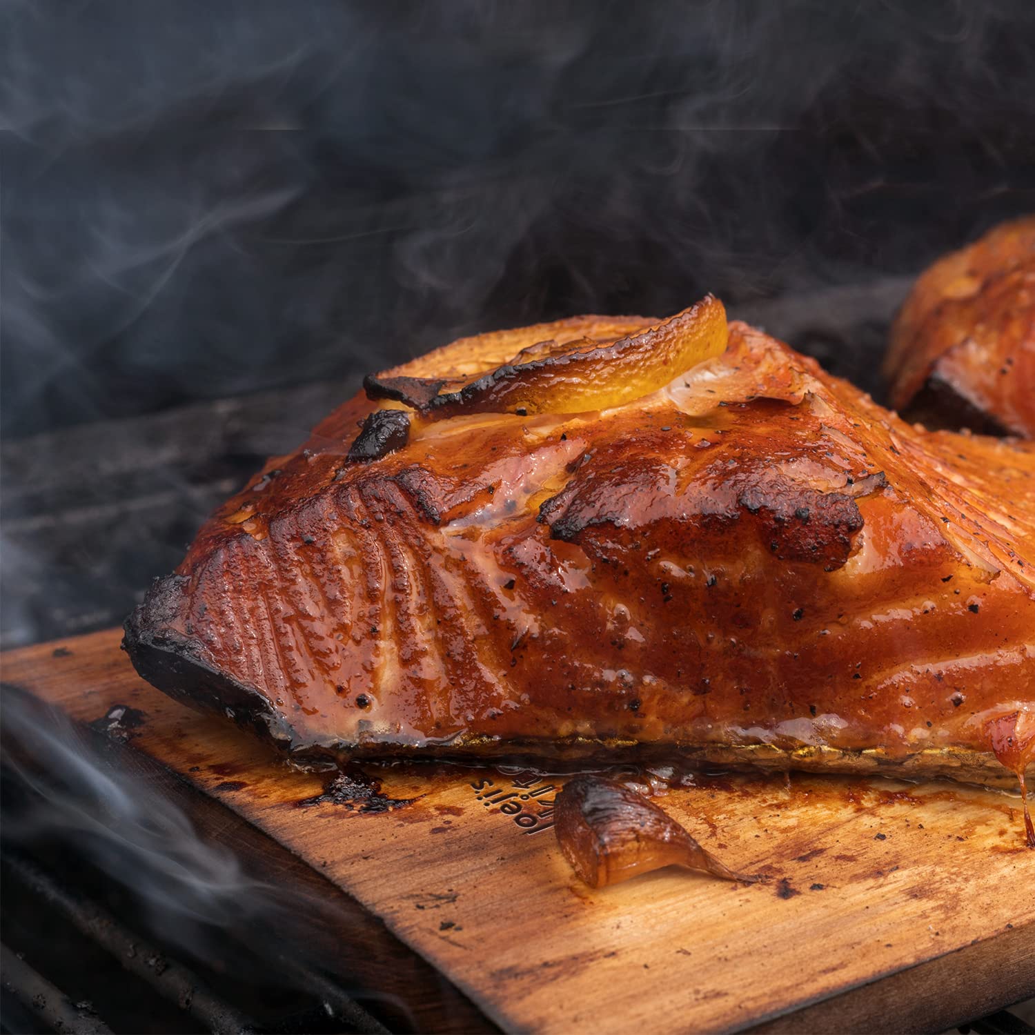 Planches à fumer en cèdre pour fumoir viande et poisson - Lot de 2