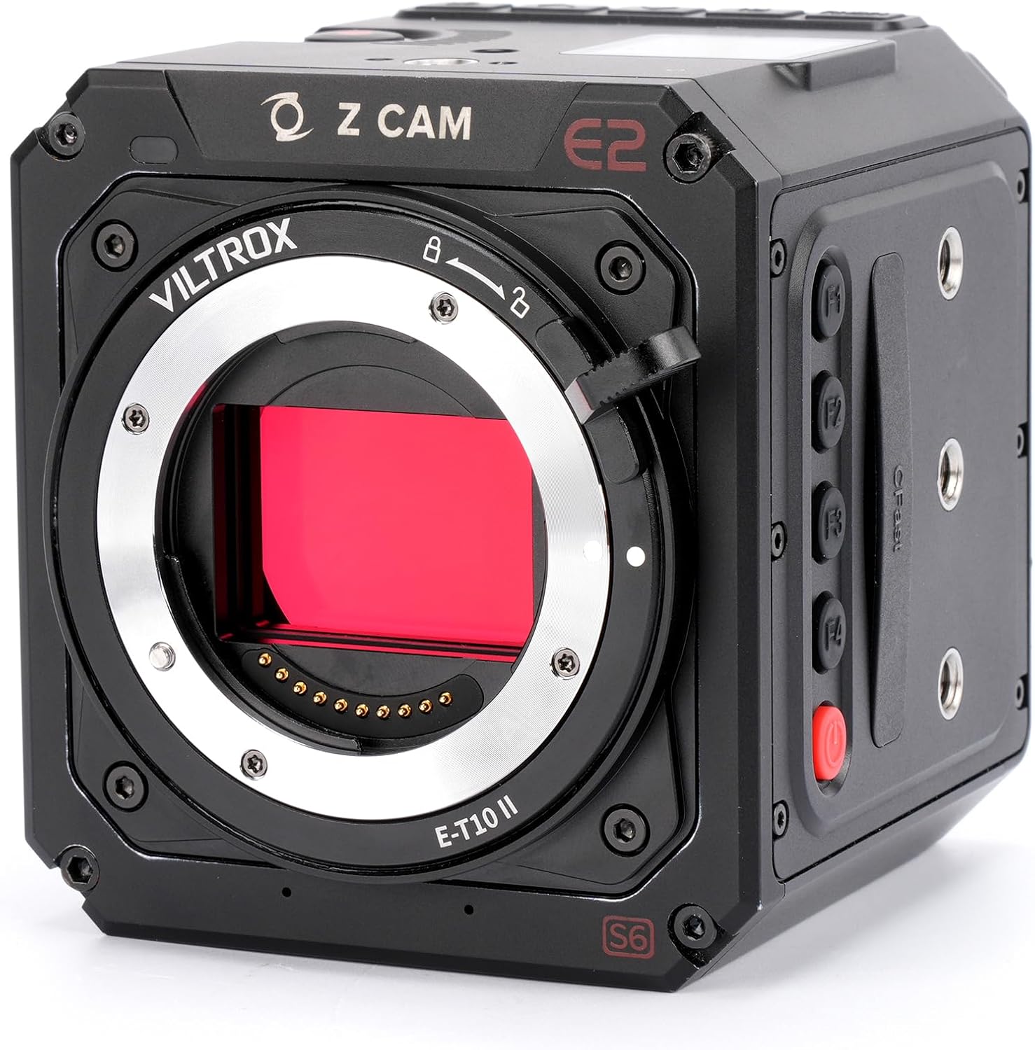 VILTROX E-T10 II Lens Mount Adapter, Autofocus Mount Converter Compatible with Sony E-Mount to Z-CAM E2 Series E2-M4 E2-S6 E2-F6 E2-F8 Cinema Cameras