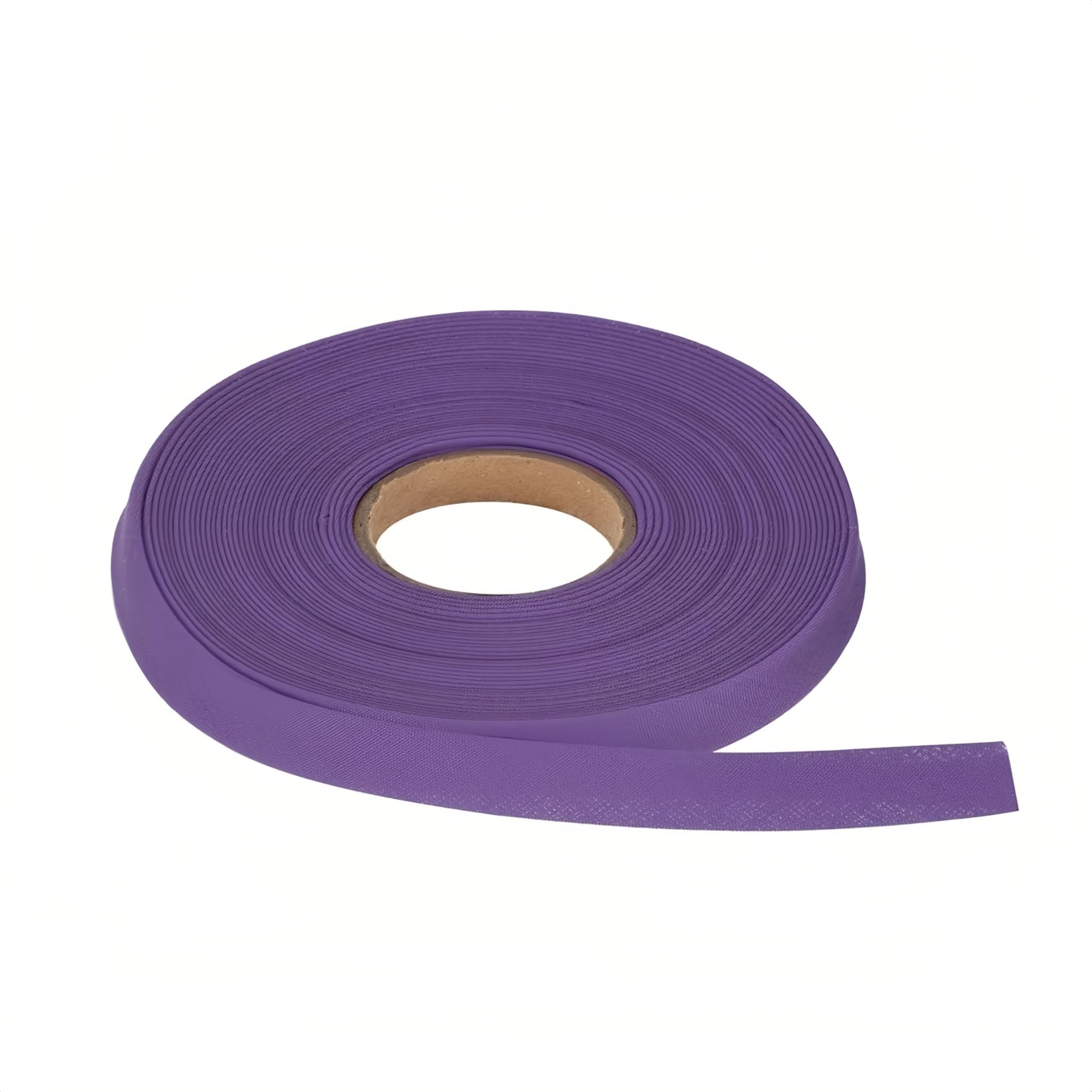 Photo 1 of 1/2 Inch Double Fold Bias Tape - Suitable for Sewing, Hemming, Quilting, Patching, and Edge Binding, Ideal DIY Sewing Gift - 10 Yards, Dark Purple