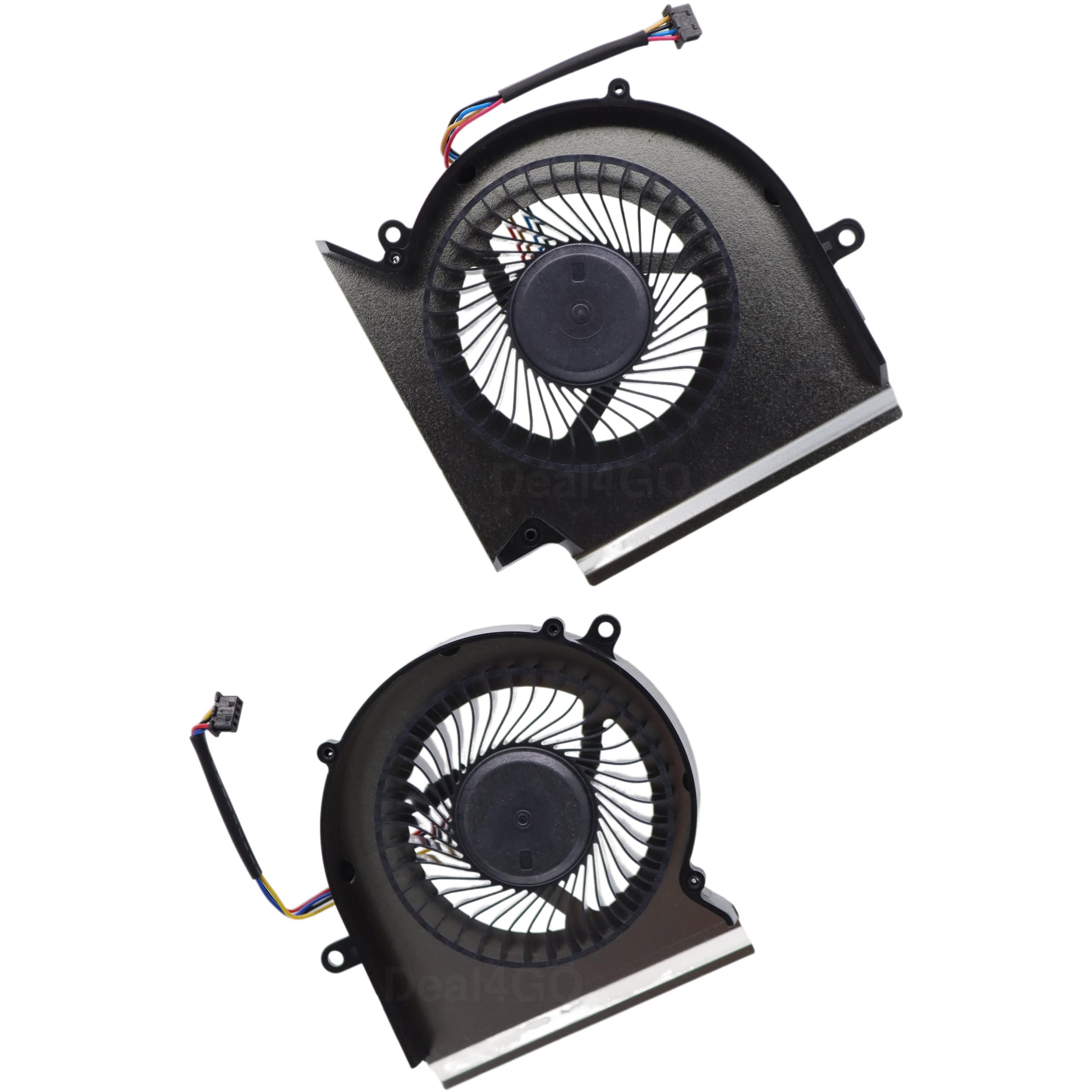 Deal4GO Ventilador de refrigeración gráfica CPU y GPU de repuesto para MSI GL65 Leopard 10SFK-062 GE65 GP65 WE65 MS-16U5 MS-16U7 MS-16U8