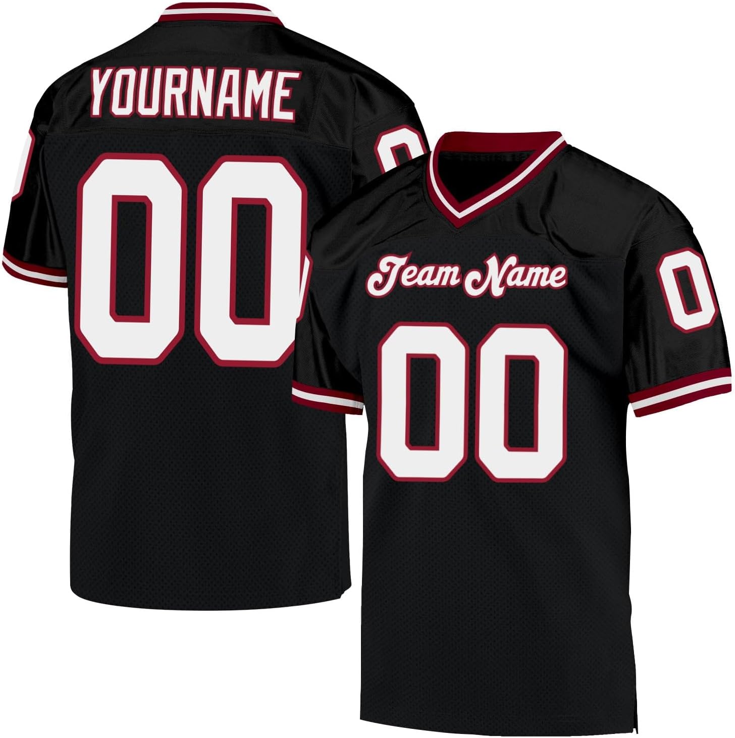 Custom Practice Football Jersey Uniform, Nice Personalize Name and Number, Fans Gift for Men Women Youth