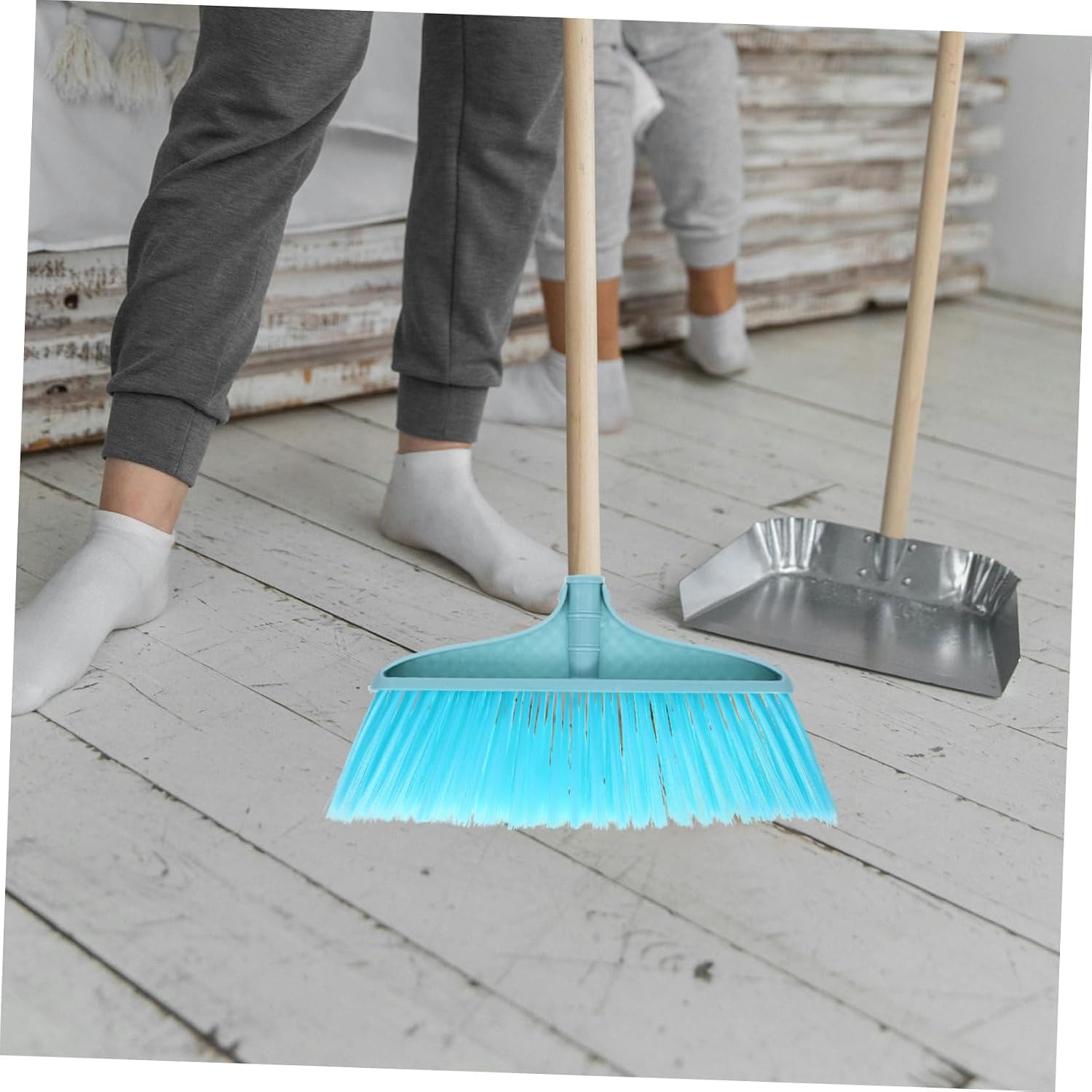 Xmas Plastic Broom Head Replacement Sweeper Part for Kitchen Ground