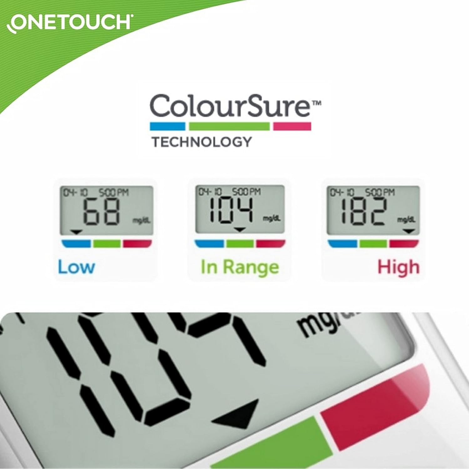 OneTouch Verio Flex glucometer machine | Sync your results with OneTouch Reveal mobile app| Simple & accurate testing of blood sugar levels at home | Global Iconic Brand | FREE 10 Test Strips + 10 Sterile Lancets + 1 Lancing device OneTouch Verio Flex glucometer machine | Sync your results with OneTouch Reveal mobile app| Simple & accurate testing of blood sugar levels at home | Global Iconic Brand | FREE 10 Test Strips + 10 Sterile Lancets + 1 Lancing device