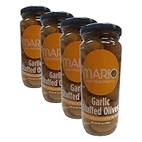 Vista 7 de Mario Camacho Foods Aceitunas rellenas, queso azul, 7 onzas