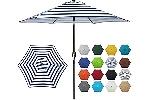 Blissun In-Pool Umbrella: Escape the Sun's Rays with Ease