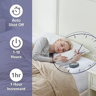 MP2 Queen Size Electric Blanket with Dual Control, Plush Heated Blankets | Machine Washable with 20 Heating Levels & 10 Hours Auto Off, UL Certified | 84x90 Inch, Tan