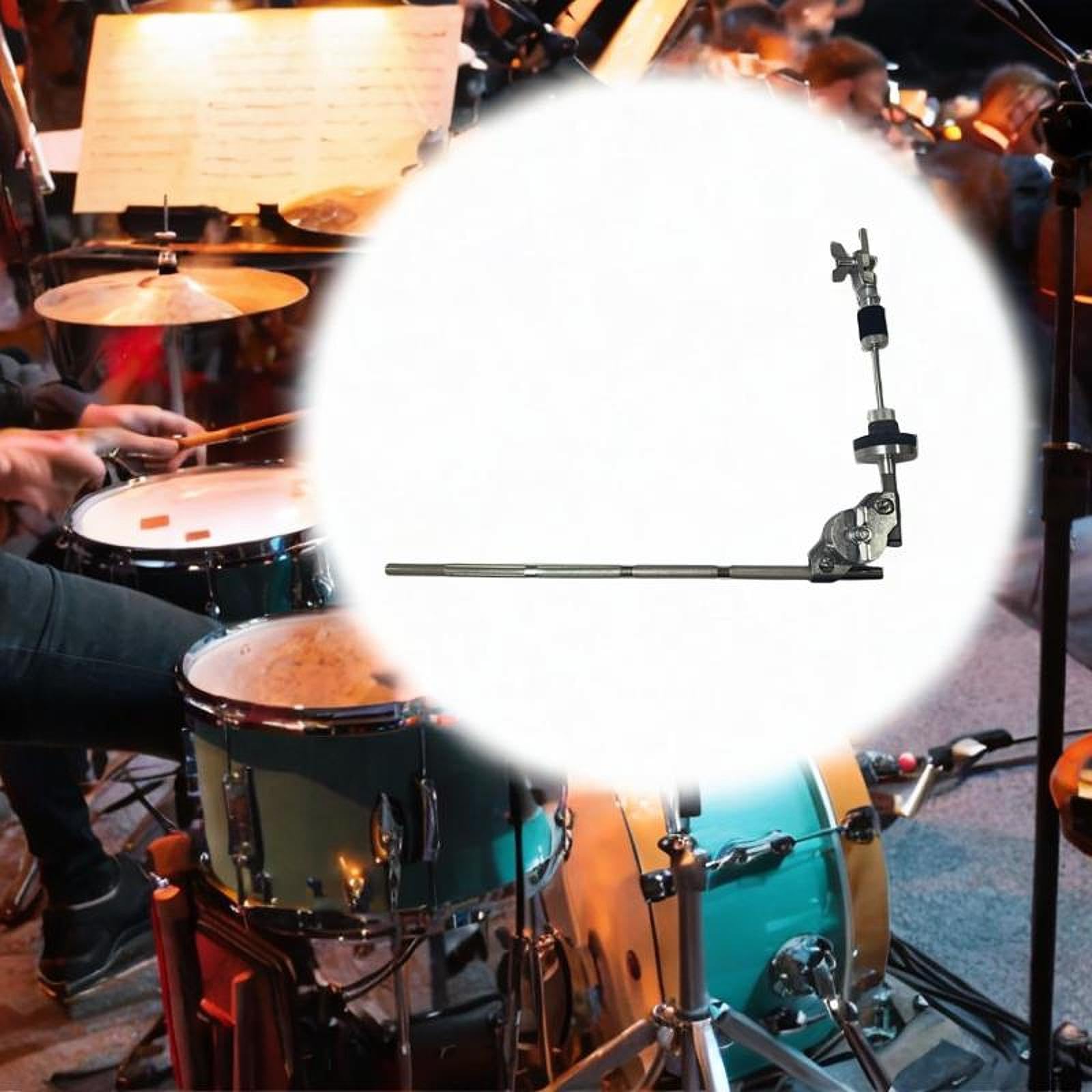 Generic Supporto per Piatti Da Batteria Jazz, Supporto per Bongo in Metallo, Dispositivo Impilabile, Braccio per Performance, Leggero, Portatile, Salvaspazio, Style C