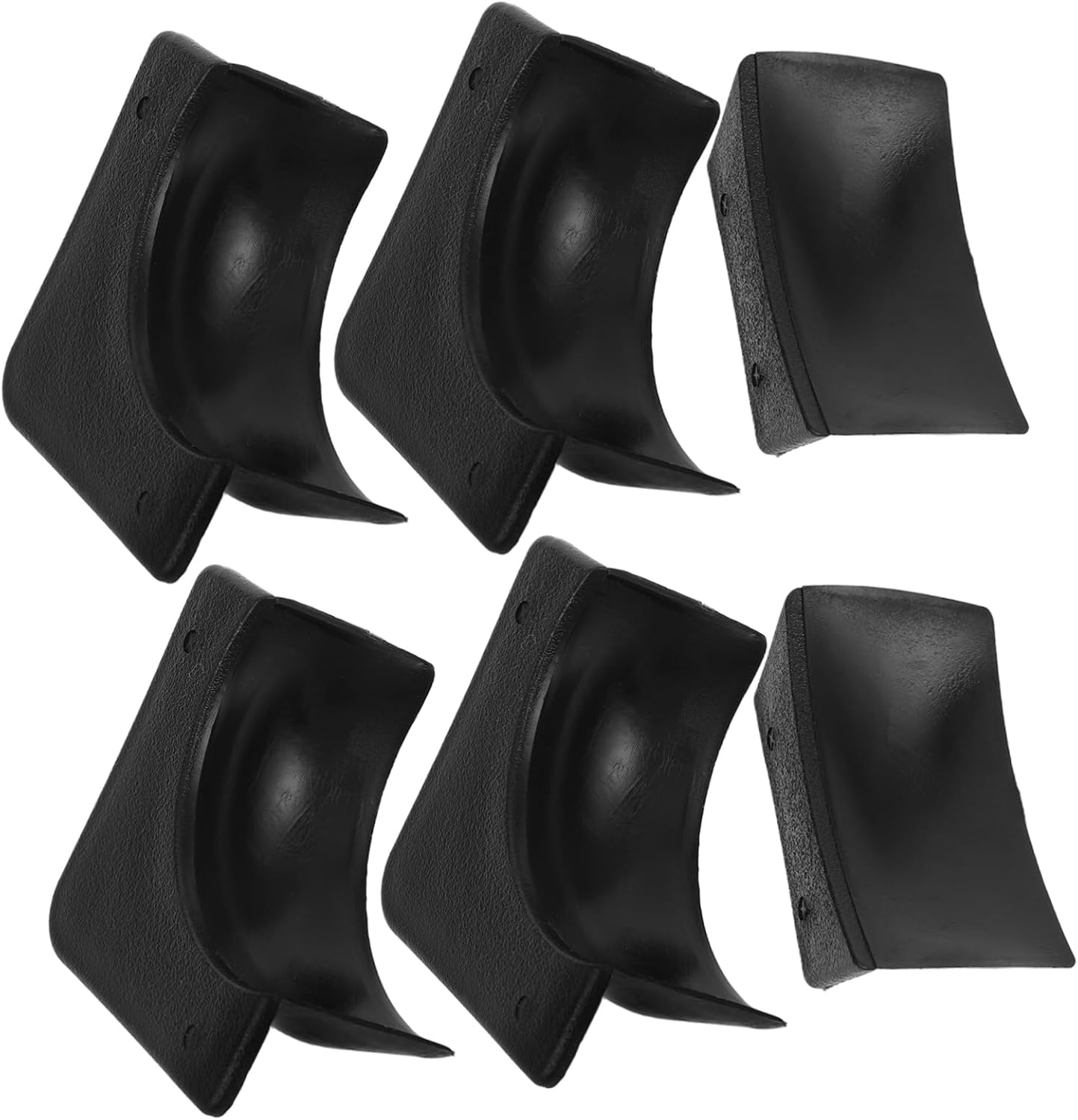 6pcs Mini Billiard Table Parts Kit for Kids Heavy Duty Pool Table Pockets Storage Bag