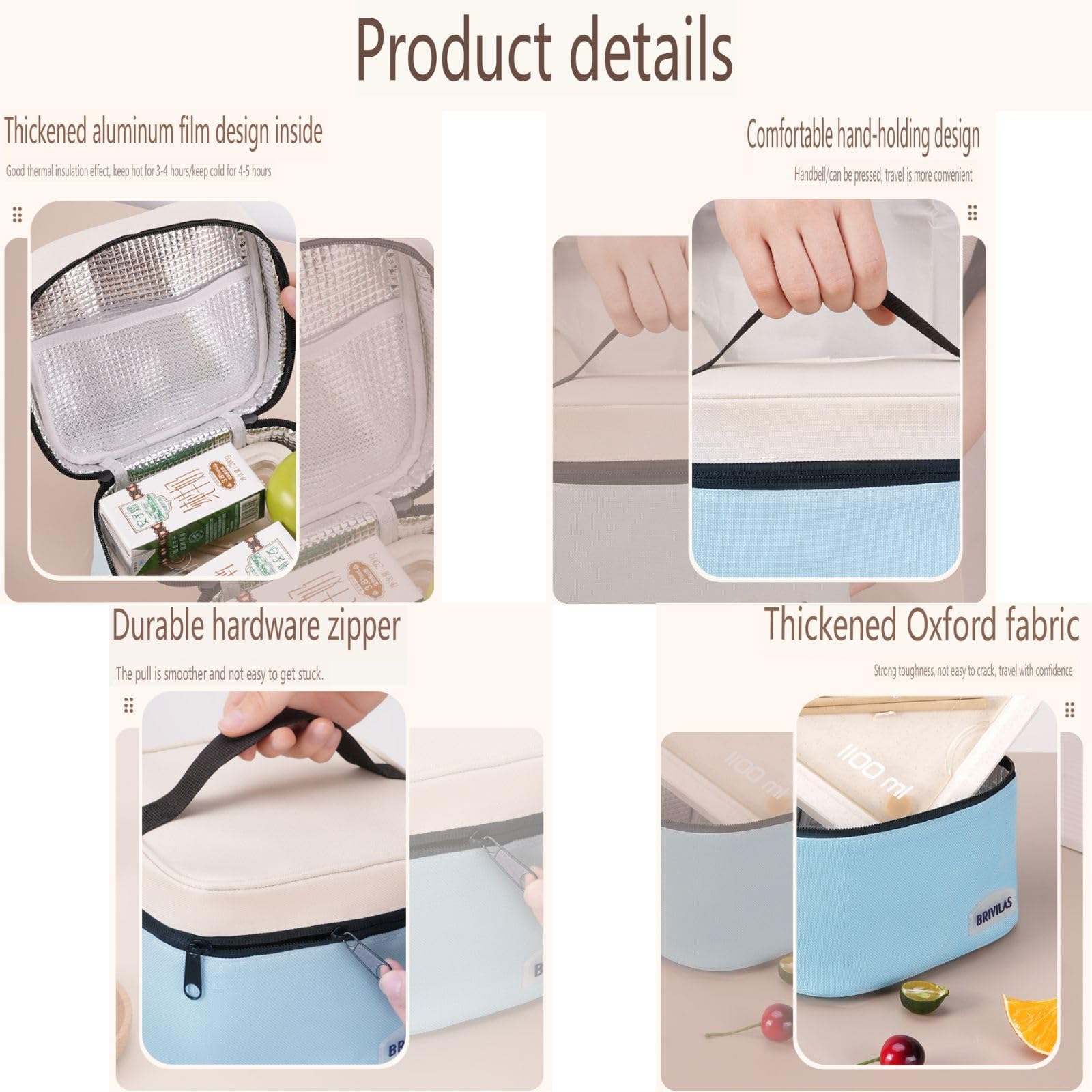 Amazon.com: XINGNIAO Dopamine Small Insulated Lunch Bag, Portable