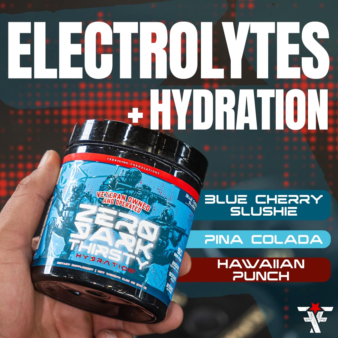Amazon.com: FRONTLINE FORMULATIONS Zero Dark Thirsty - Hydration