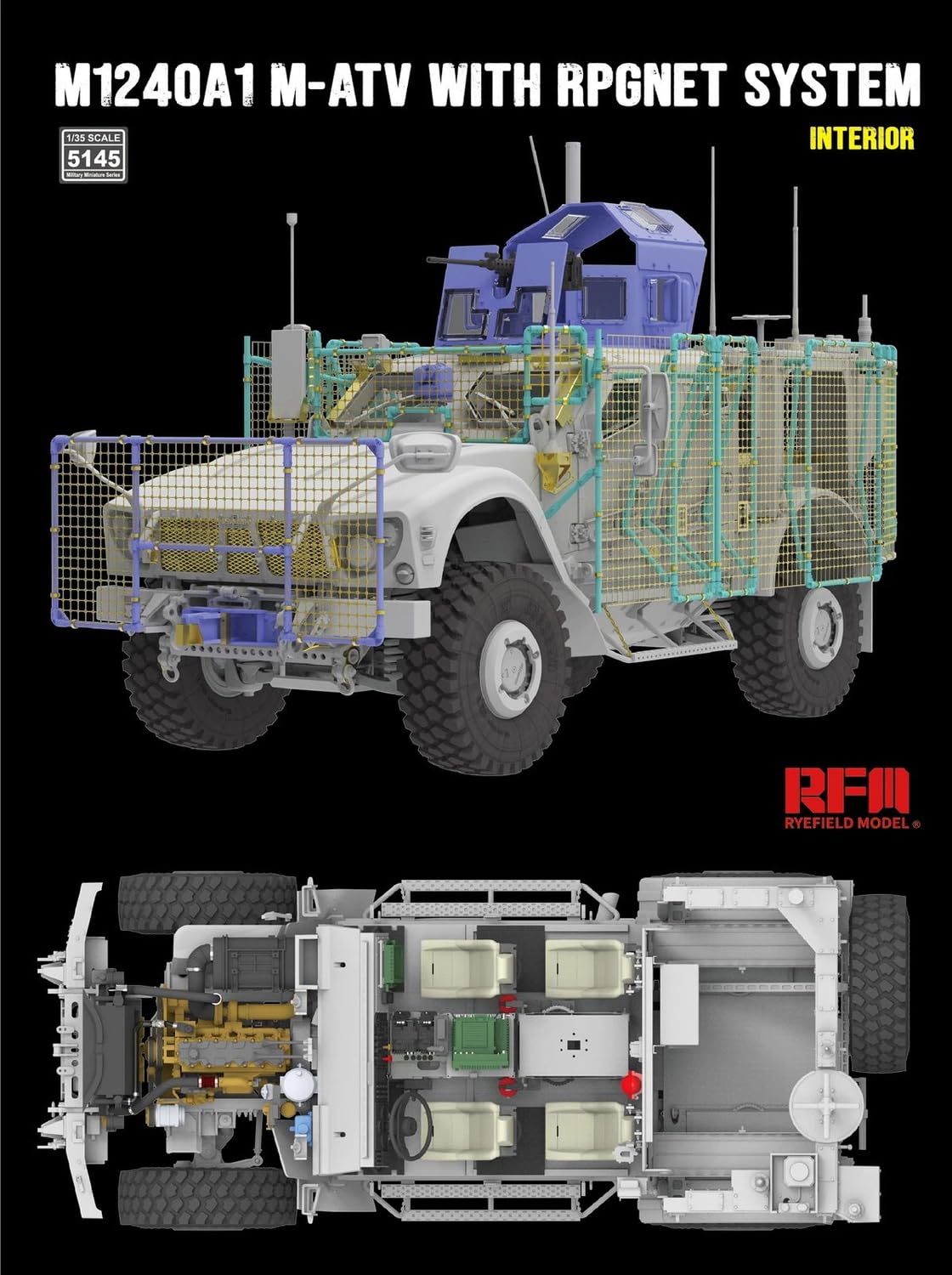 Amazon | ライフィールドモデル 1/35 M1240A1 M-ATV w/RPGNet システム