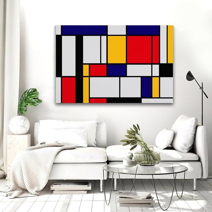 ピエトモンドリアン⁂北欧ポスターアートフレーム付き 楽天市場】PIET MONDRIAN (ピエト・モンドリアン) - Composition