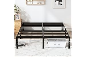 Queen Bed Frame with Mattress Included - 18in Platform Bed Frame