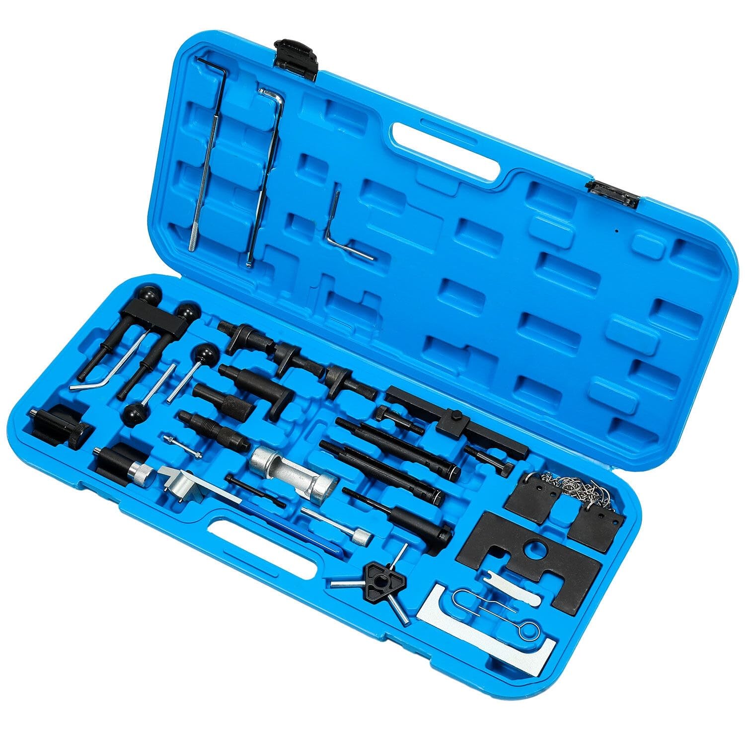 GEARMONSTER Zahnriemen Werkzeug Set, Motor Nockenwellen Einstellwerkzeug, Arretierwerkzeug, Steuerkette Werkzeug, Zahnriemen Wechsel Werkzeug für VW Audi VAG