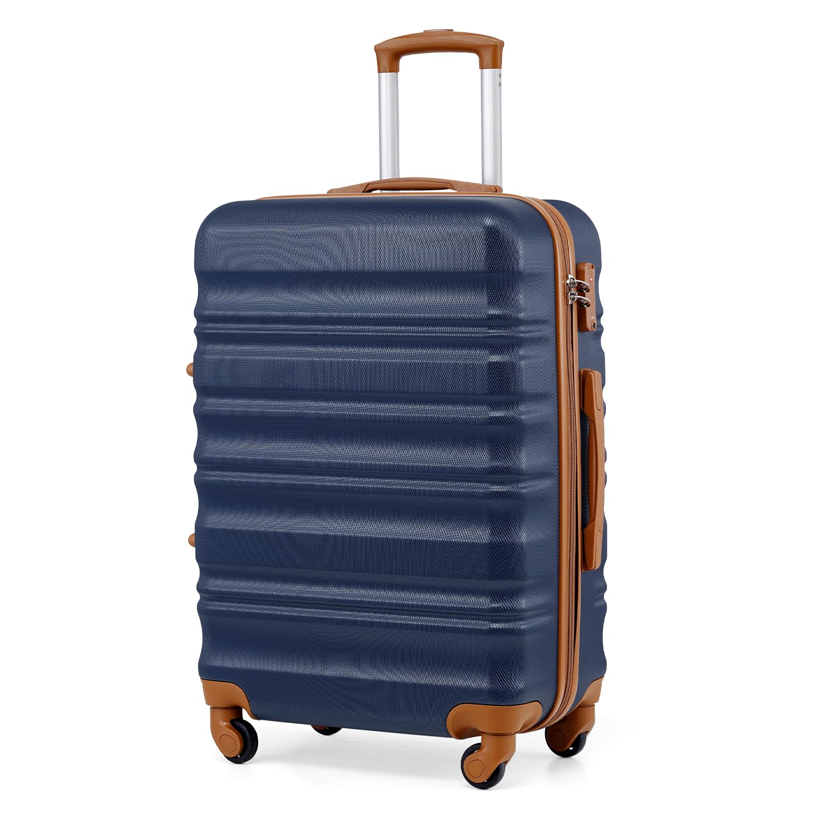 COOLIFE Hartschalen-Koffer Trolley Rollkoffer Reisekoffer mit TSA-Schloss und 4 Rollen