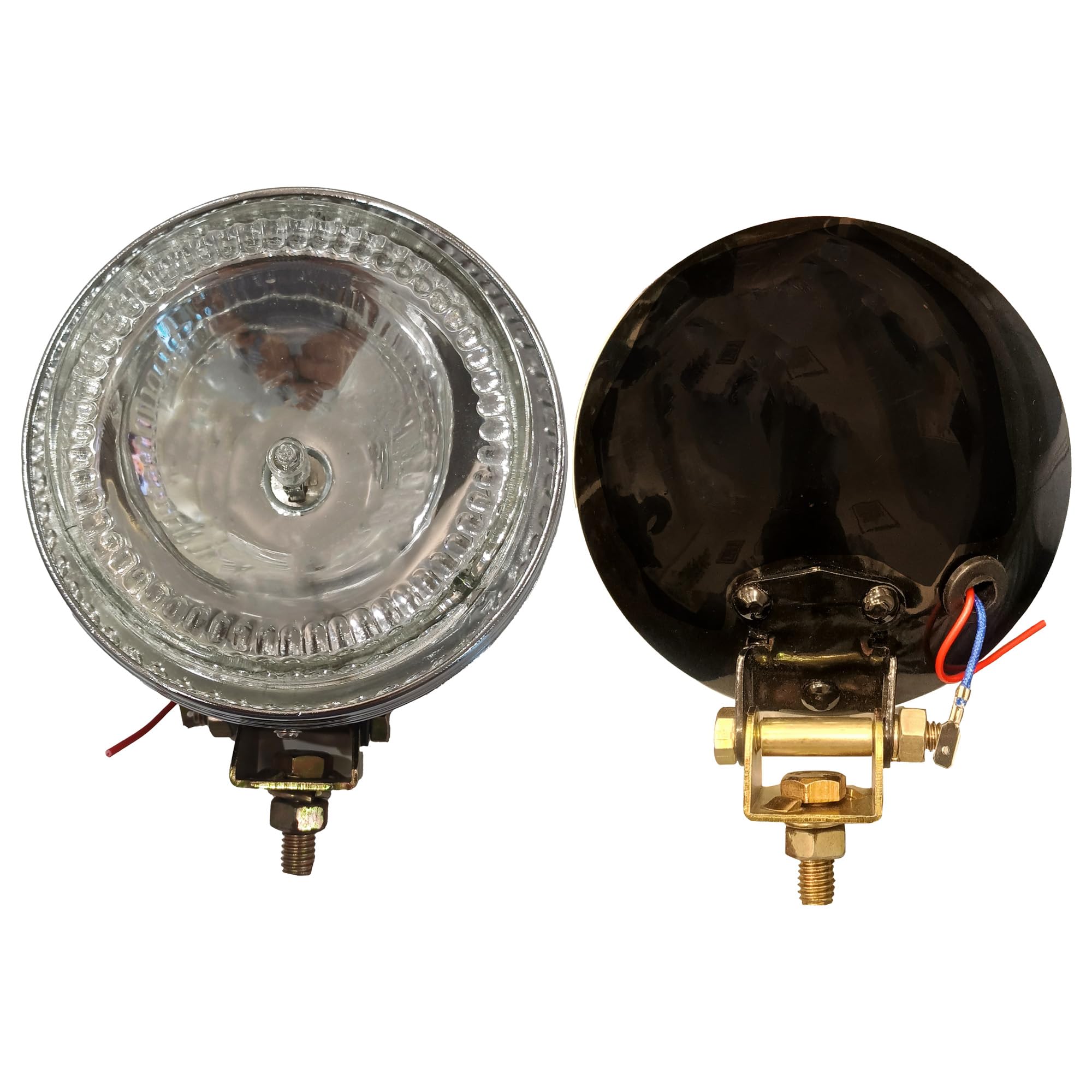 APSMOTIV Tractor Work Light Headlight Compatible For Tractor Truck Golf Cart Forklift Jcb Truck Trailer Pickup Lights 12V Bulb Off Road Lights Fog Driving Universal Fit Work Lamp