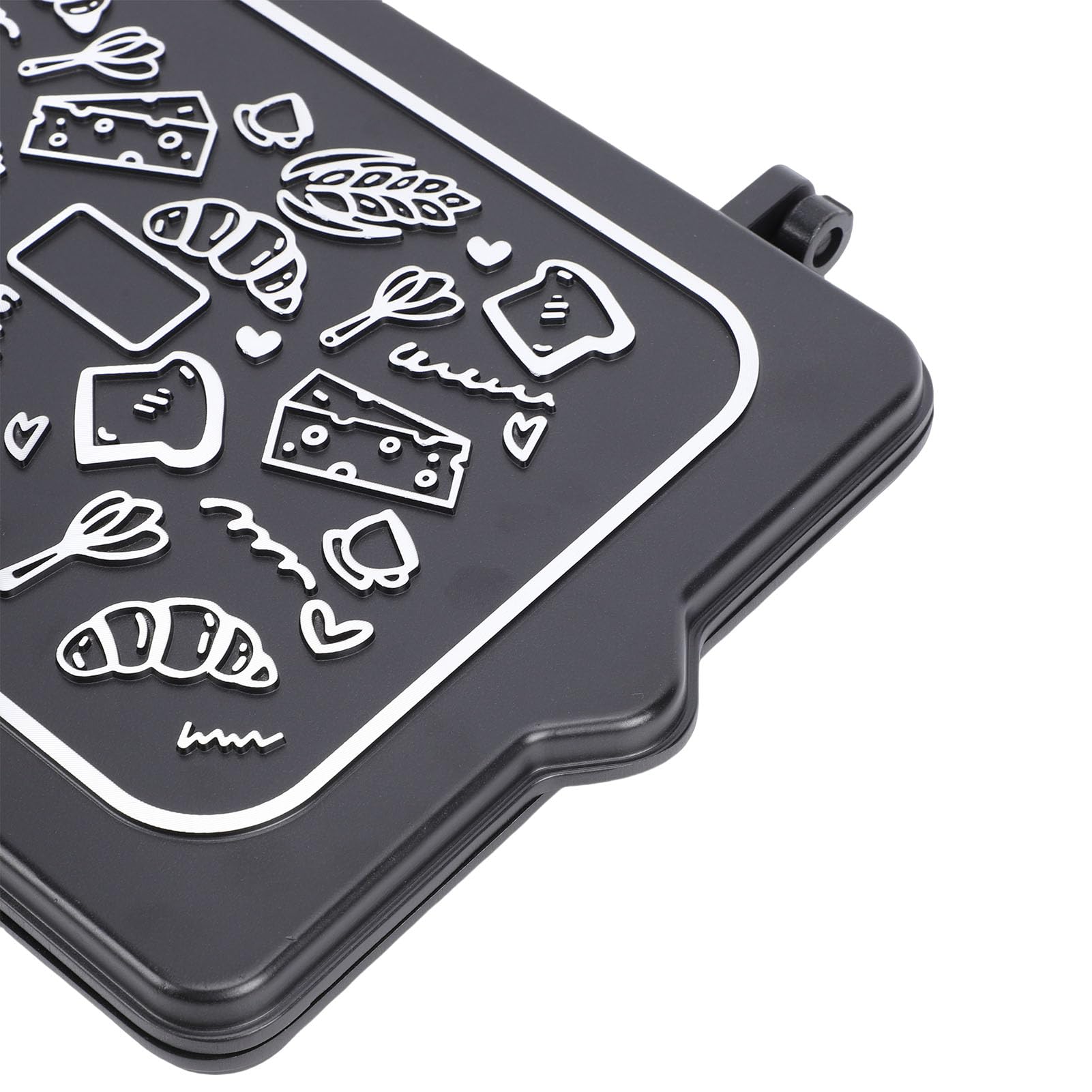 Fdit Patelnia do Kanapek z kuchenką gazową, Tosty i Opiekacz do Kanapek ze Stopu Aluminium z powłoką nieprzywierającą, Dwustronny Wzór w Paski do Gotowania śniadań i Przekąsek