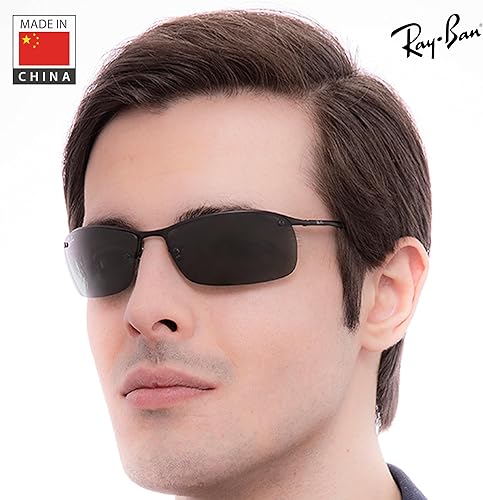 Miniatura 6 de Ray-Ban RB3183 - Gafas de sol con forma rectangular con kit oficial de gafas