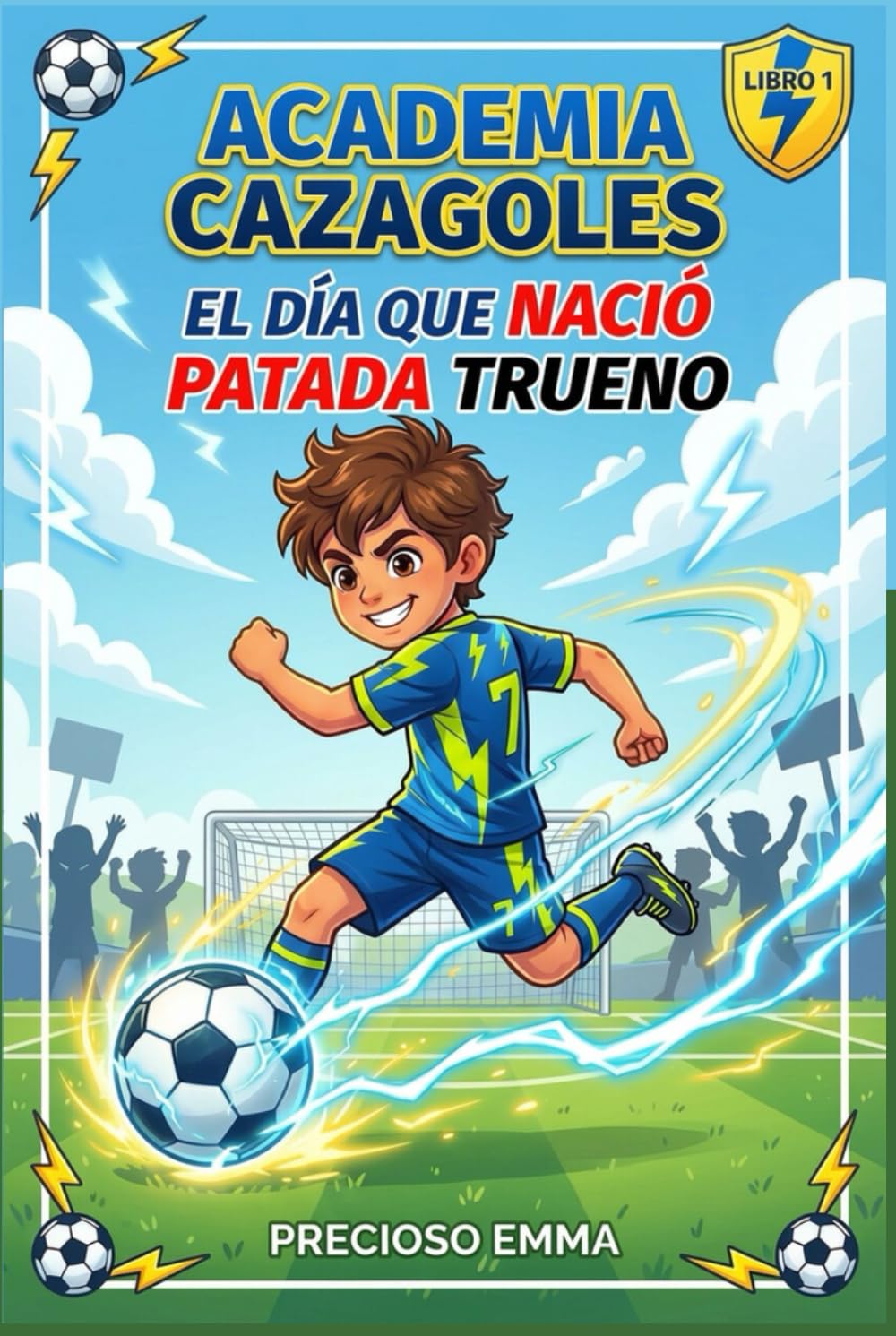 Academia Cazagoles: El día que nació Patada Trueno: libro de futbol para niños español sobre trabajo en equipo, amistad y grandes sueños (Serie de la Academia Cazagoles)