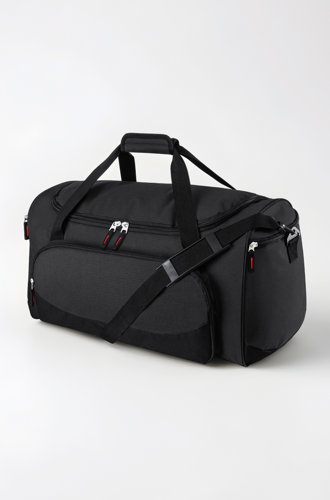 Gym Bag for Men Women Large Sports Duffle Bags 55L/42L Travel Duffel Bag, Black,