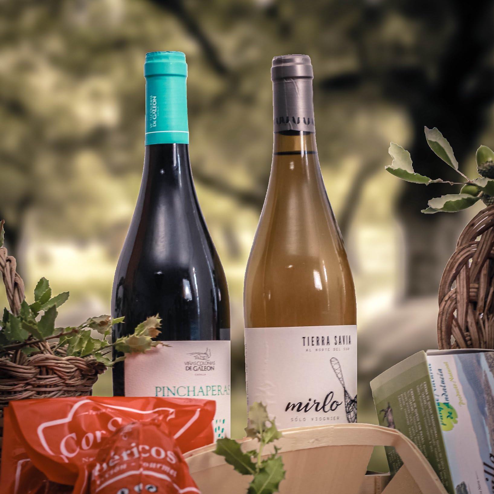 Corsevilla - Lote de Navidad - Regalo - Quesos - Ibéricos - Vinos - Para Amantes del Queso - Cesta de Navidad.