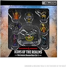 D&D Icons of the Realms - Waterdeep: Dragon Heist Box Set 1 | DnD Miniatures, Multi-Colour/Ocean Tides Halloween