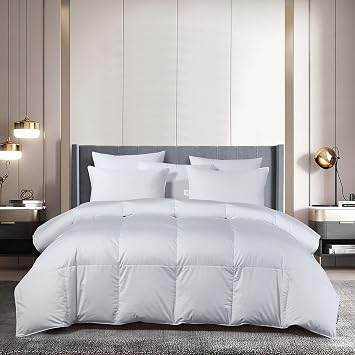 Beautyrest Sateen Cotton Goose Down Comforter