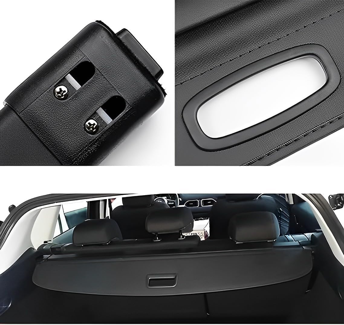 Étagère Arrière Rétractable De Coffre pour Toyota Verso 2009-2018, Coffre Cover RéTractable Plage ArrièRe Chargement Panel Luggage ÉTagèRe ArrièRe
