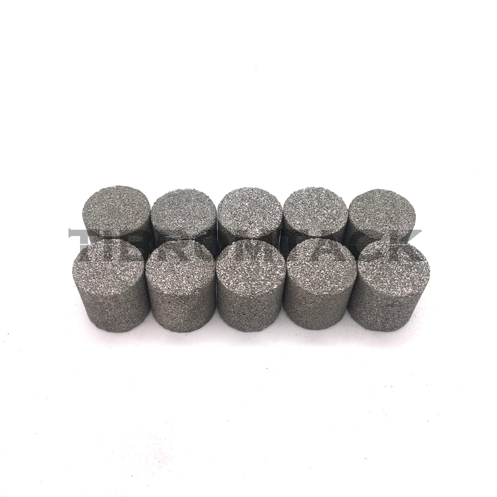 Wysokiej jakości spiekany blok filtracyjny z proszku tytanowego – 10 mm x 10 mm, niestandardowa mikronowa porowata metalowa kolumna filtracyjna