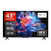 TCL 43V6C TV 43'' 4K UHD Smart LED TV, 4K HDR